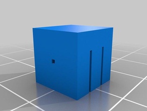 cubo de 10 mm art personalizado 3d print model - Mito3D