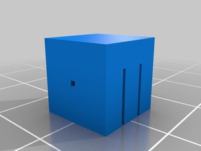 cube 10mm Kunst kundengebundene 3d print model - Mito3D