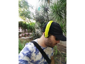 headphones handband koss ksc-75 mod fibonacci-style music 3d print model - Mito3D