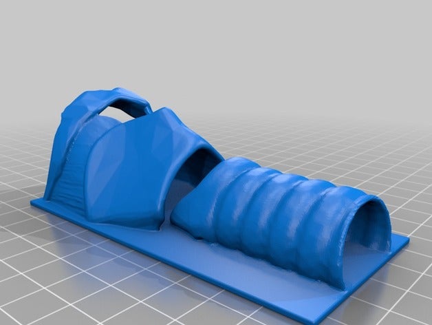 cico rescue cricothyroidotomy trainer - vortex approach 3D print model - Mito3D