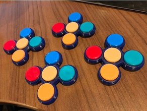 cub scout spinner juegos y juguetes los scouts fidget 3d print model - Mito3D