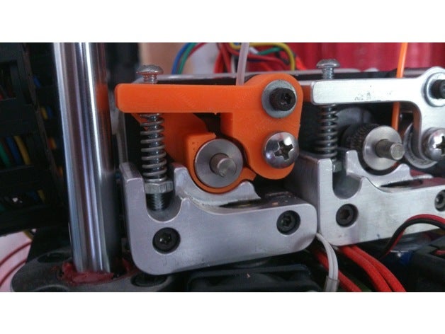 improved printrbot ninjaflex adapter 3d printing flexible 3D print model - Mito3D