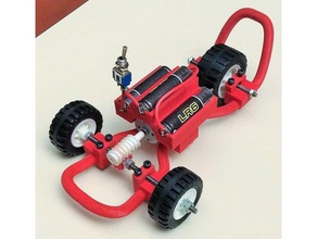 pequeno carro elétrico trike veículos de catia educação o motor brinquedo 3d print model - Mito3D