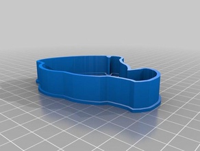 chip cookie cutter 3d printing 3d print model - Mito3D