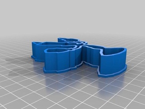 lumiere cortador de galletas La impresión en 3d 3d print model - Mito3D