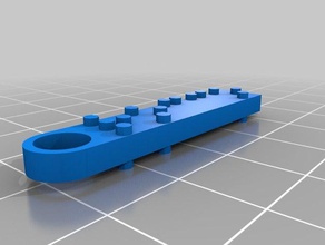 rocco braille llavero organización personalizado 3d print model - Mito3D