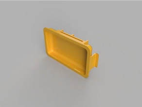 volvo 240 Türgriff Abdeckung innen automotive Tür Griff panel 3d print model - Mito3D