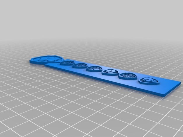 paw patrol segnalibro zampa 3D print model - Mito3D