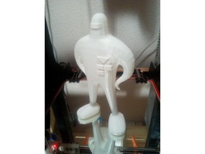 homme des étoiles - attaché à la terre ness de nintendo le snes 3d print model - Mito3D