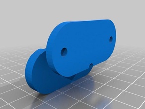 delta easy bed level extension 3d printer parts 3d print model - Mito3D