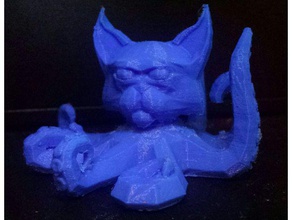 octocat sculptures 3d print model - Mito3D