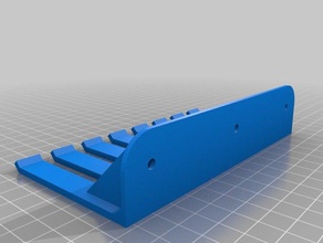 cable organizer 7 electronics customized 3d print model - Mito3D