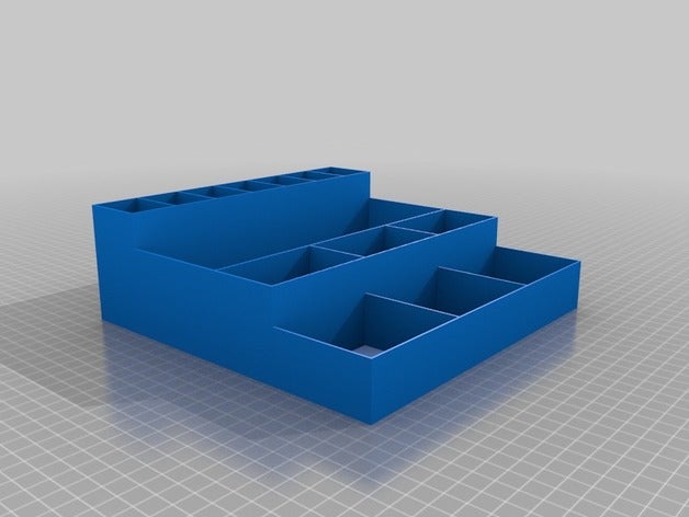 scatola di trucco accessori 3D print model - Mito3D