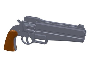 o canhão da mão jogos de vídeo destino jogo duque arma pistola 3d print model - Mito3D