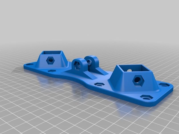 r-cnc x-droit courroie modifié 606 roulement les machines-outils 3D print model - Mito3D