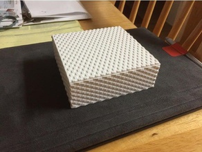 textured box containers 3d print model - Mito3D