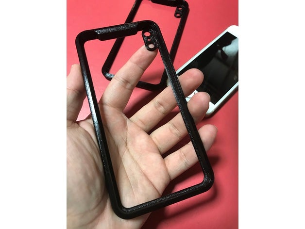 iphonex-mockup 3d-drucken 3D print model - Mito3D