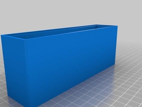 my customized simple lidded box containers 3d print model - Mito3D