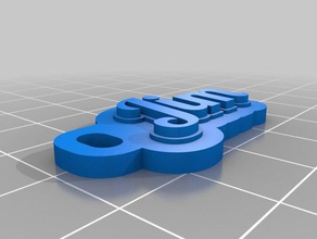 jim llaveros personalizado 3d print model - Mito3D