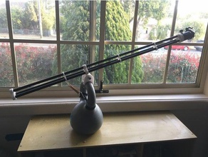 chaleira-pod - mesa da câmara braço câmera acção de came suporte tripé a gopro montagem kettle bell 3d print model - Mito3D