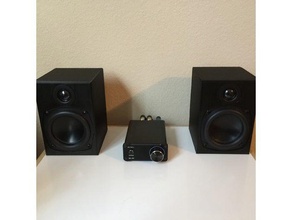 tiny speaker system audio speakers 3d print model - Mito3D