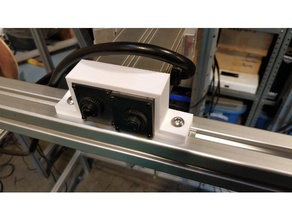striscia di alimentazione staffa montaggio La stampa 3d 3d print model - Mito3D