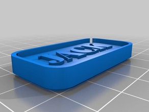il mio nome personalizzato tag customizer segni e loghi su misura 3d print model - Mito3D
