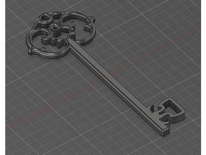 Schlüssel Dekor 3d print model - Mito3D