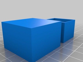 glisser ensemble de la boîte les conteneurs rangement 3d print model - Mito3D