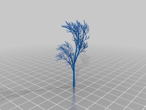 hoher Baum Mathe-Kunst kundengebundene 3d print model - Mito3D