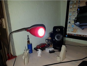capuchon lámpara de leds colores tm2154p la electrónica el led 3d print model - Mito3D