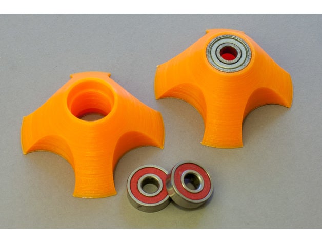 conique, support de bobine Imprimante 3d accessoires 3D print model - Mito3D