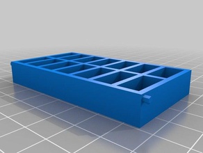 özelleştirilmiş hap kutumu kaplar 3d print model - Mito3D