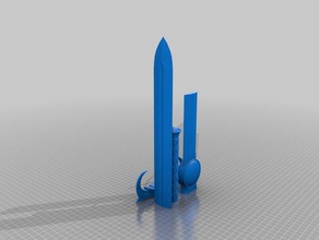 sword omens toys & games thundercats 3d print model - Mito3D