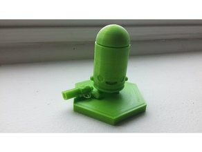 bala kin figura de acción criaturas introduzca gungeon juguete 3d print model - Mito3D