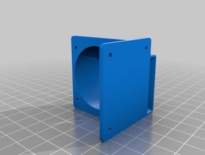 cr-10 40mm cooling fan 3d printer parts duct creality 3d print model - Mito3D