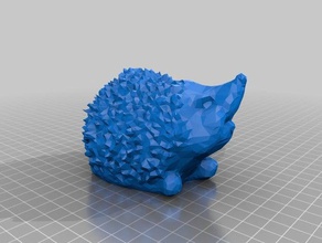 hedgehog decor cute 3d print model - Mito3D