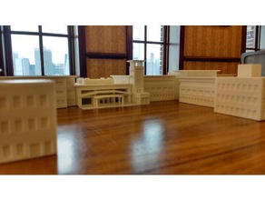warwick c edificio las estructuras de edificios la watchtower 3d print model - Mito3D