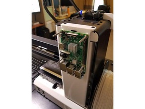 raspberry pi 3 printer mount 3d parts mp select mini v2 3d print model - Mito3D