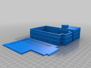 warwick e edificio las estructuras de edificios la watchtower 3d print model - Mito3D