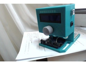 arduinoboxes La stampa 3d arduino box caso lcd uno breadboad 3d print model - Mito3D
