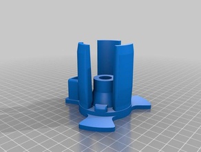filabot spooler spool holder 3d printer accessories replacment part 3d print model - Mito3D