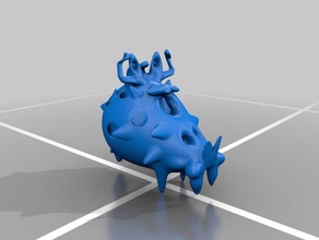 l'attaccante della testa di drago sculture 3d print model - Mito3D
