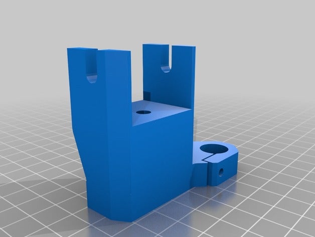 hypercube evolution double z - left right 3d printer parts 3D print model - Mito3D