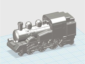 locomotive des véhicules 3d print model - Mito3D