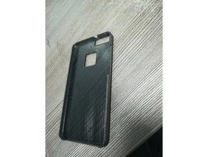 huawei p10 lite, capa dura telefone celular caso lite de 3d print model - Mito3D