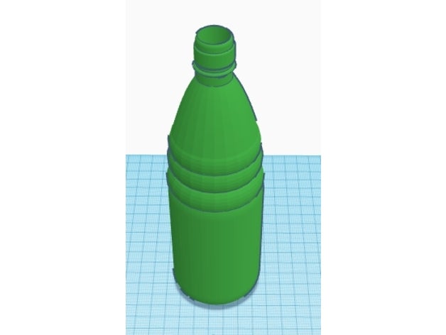 bouteille L'impression 3d 3D print model - Mito3D