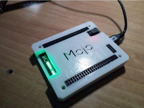 mojo caso eletrônica diy fpga 3d print model - Mito3D