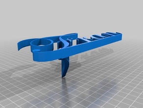 fran nom les signes et logos 3d print model - Mito3D