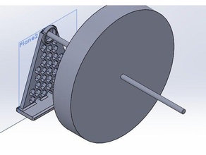 filamento de soporte bobina w 608 teniendo ranura además no necesita rodamiento Impresora 3d accesorios 3d print model - Mito3D